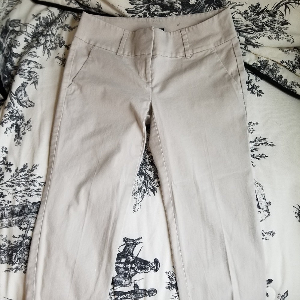Ann Taylor Petite Cropped Dress Pants - Picture 2 of 4